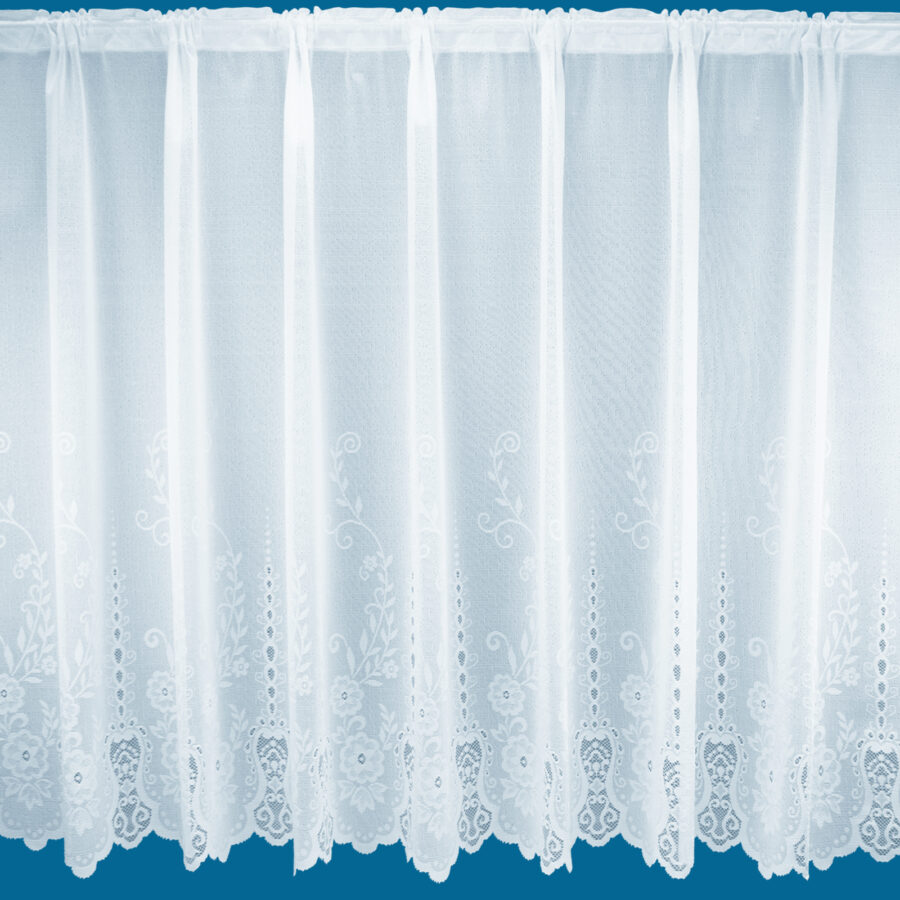 Carla White Net Curtain