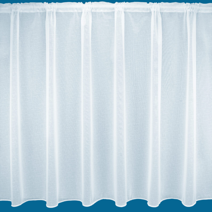 Cannes White Net Curtain