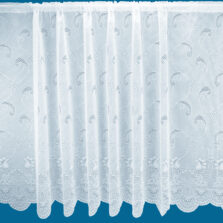 Diana White Net Curtain