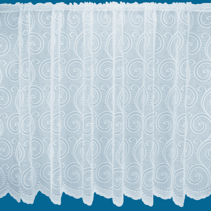 Mauritius White Net Curtain