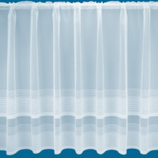 Leona White Net Curtain - Plain Net Curtain