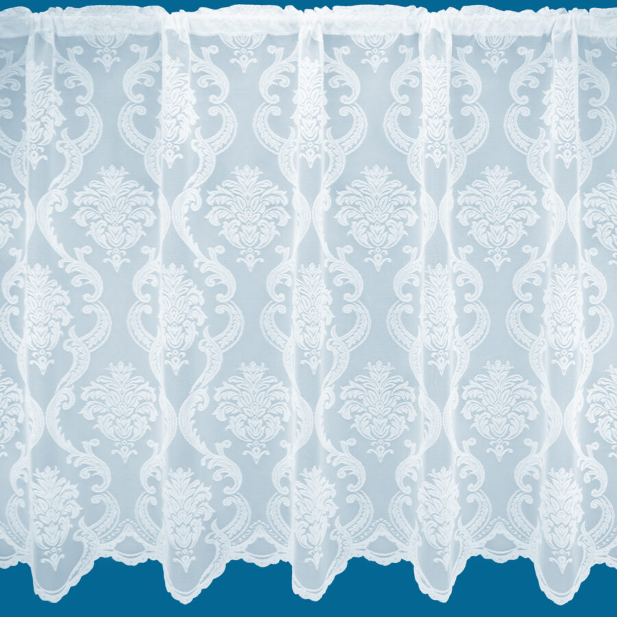Elizabeth Net Curtain White