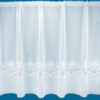 Eva White Embroidered Voile Curtain