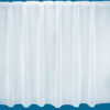 Lyon Plain Lead Weighted Curtain White