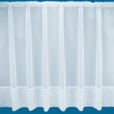 Manhattan White Plain Net Curtain