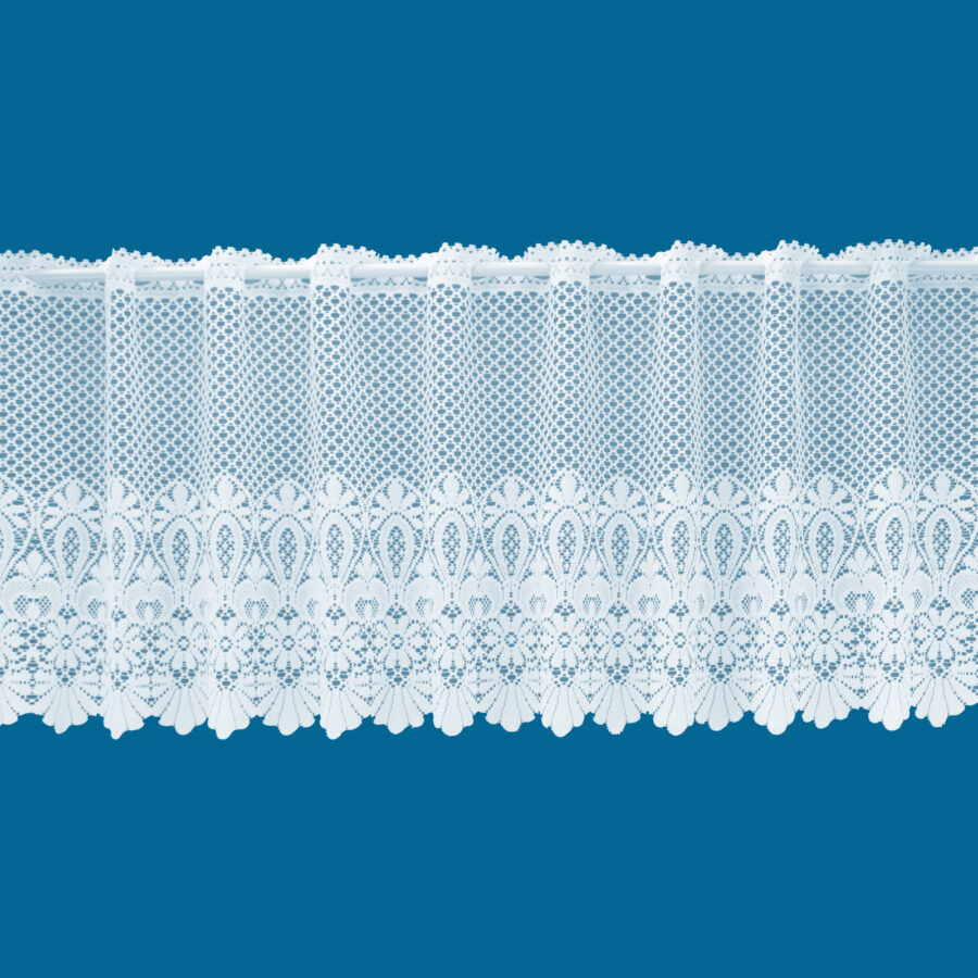 Rio Café Net Curtain White