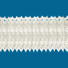 Rose Cream Café Net Curtain