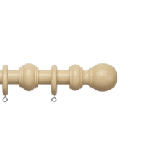 County 120cm (47") Cream Wooden Pole