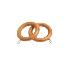 County Light Ash 28mm Curtain Rings (4 per pack)