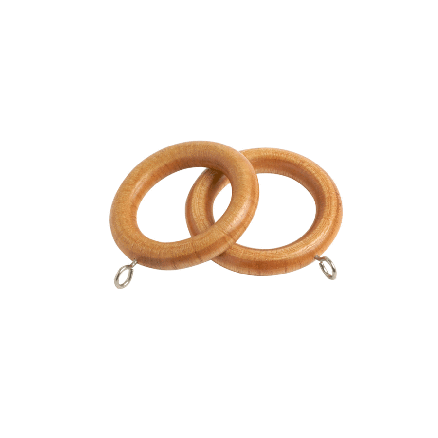 County Light Ash 28mm Curtain Rings (4 per pack)