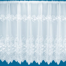 Selena Voile Net Curtain White