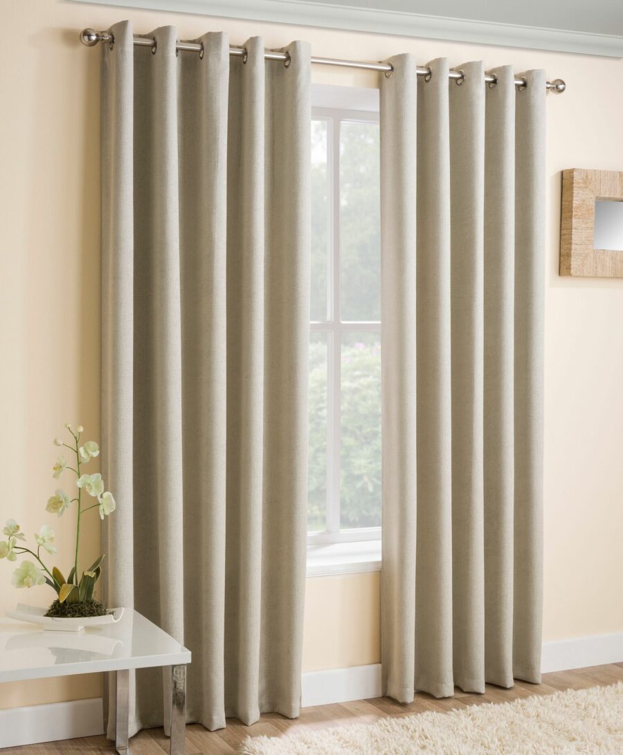 Vogue Cream Ready Made Curtains