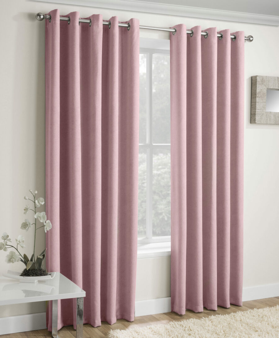 Vogue Blush Ready Made Curtains