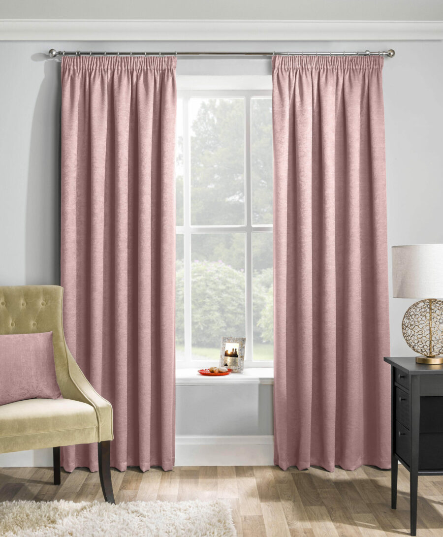 Matrix Blush Ready Made Curtains