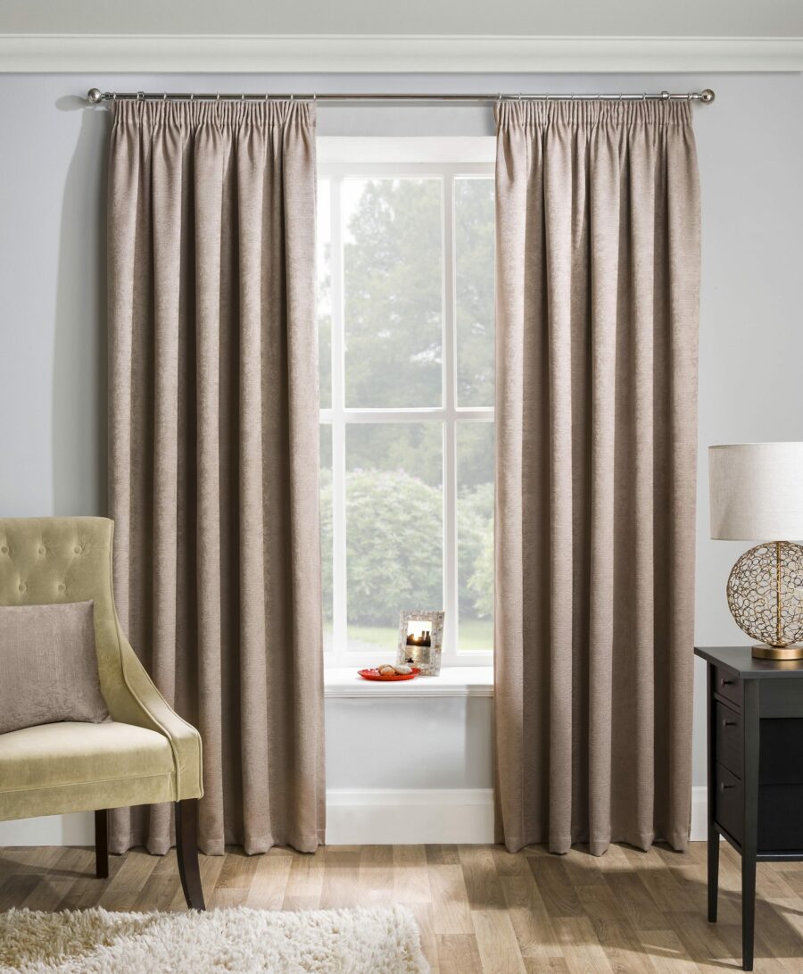 Matrix Latte Ready Made Curtains