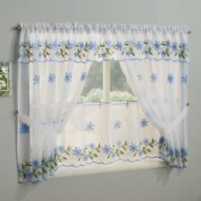 Daisy Blue Window Set