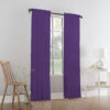 Plain Slot Top Voile Panel Grape - Image 2
