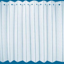 Paris Pleated Vertical Blind White