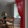 Plain Slot Top Voile Panel Red - Image 3
