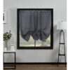 Plain Voile Tie Blind Grey - Image 2