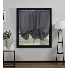 Plain Voile Tie Blind Grey