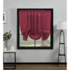Plain Voile Tie Blind Red - Image 2