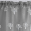 Oak Tree Slot Top Voile Panel Grey - Image 3