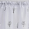 Oak Tree Slot Top Voile Panel White - Image 3