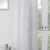 Oak Tree Slot Top Voile Panel White - Image 2