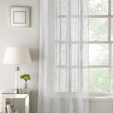 Reflection Slot Top Voile Panel White
