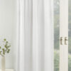 Pom Pom Slot Top Voile Panel White - Image 2