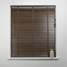 50mm Slat Wood Venetian Blind Walnut