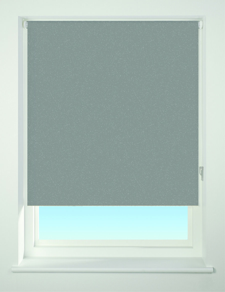 Sparkle Blackout Roller Blind Grey