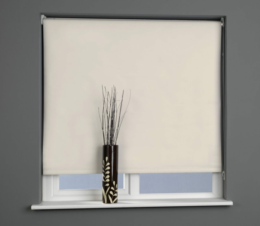 Plain Daylight Roller Blind Cream