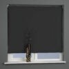 Plain Daylight Roller Blind Jet Black - Image 2