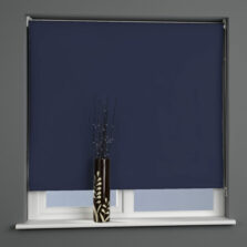 Plain Daylight Roller Blind Midnight Blue