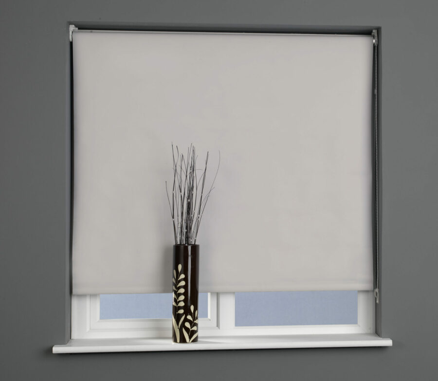 Plain Daylight Roller Blind Mushroom