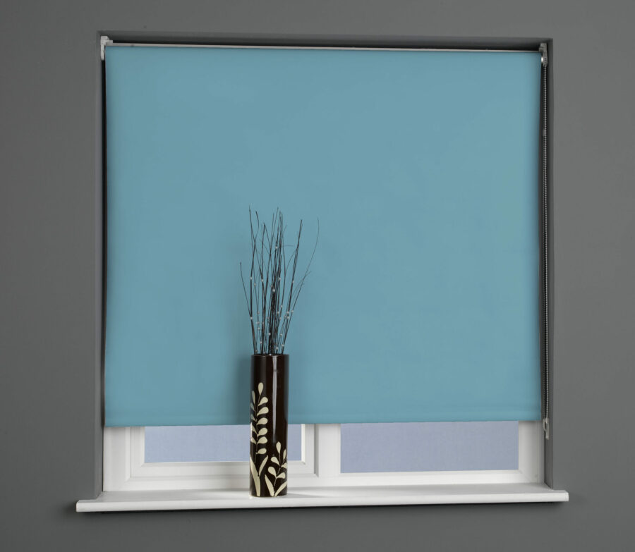 Plain Daylight Roller Blind Sea Green