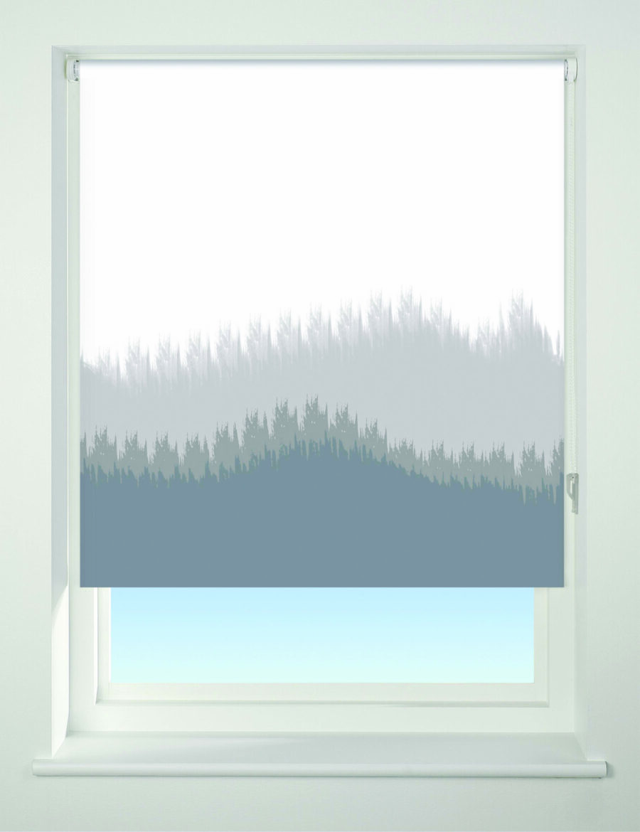 Blur Border Blackout Roller Blind