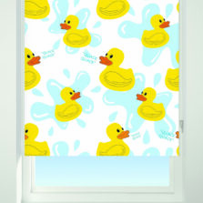 Quack Blackout Roller Blind