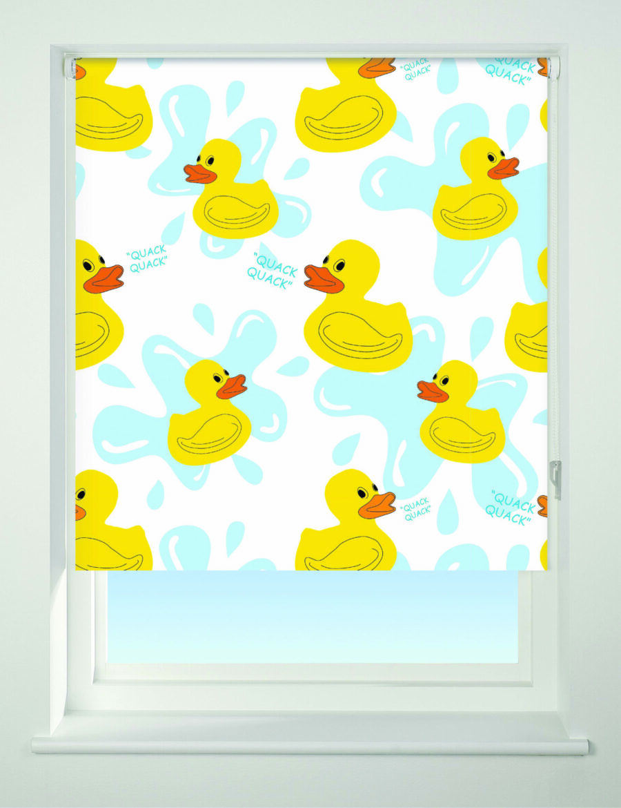 Quack Blackout Roller Blind