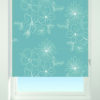 Floral Cluster Blackout Roller Blind Teal - Image 2