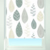 Leaf Blackout Roller Blind Neutral - Image 2
