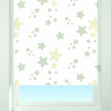 Twinkle Twinkle Blackout Roller Blind Neutral