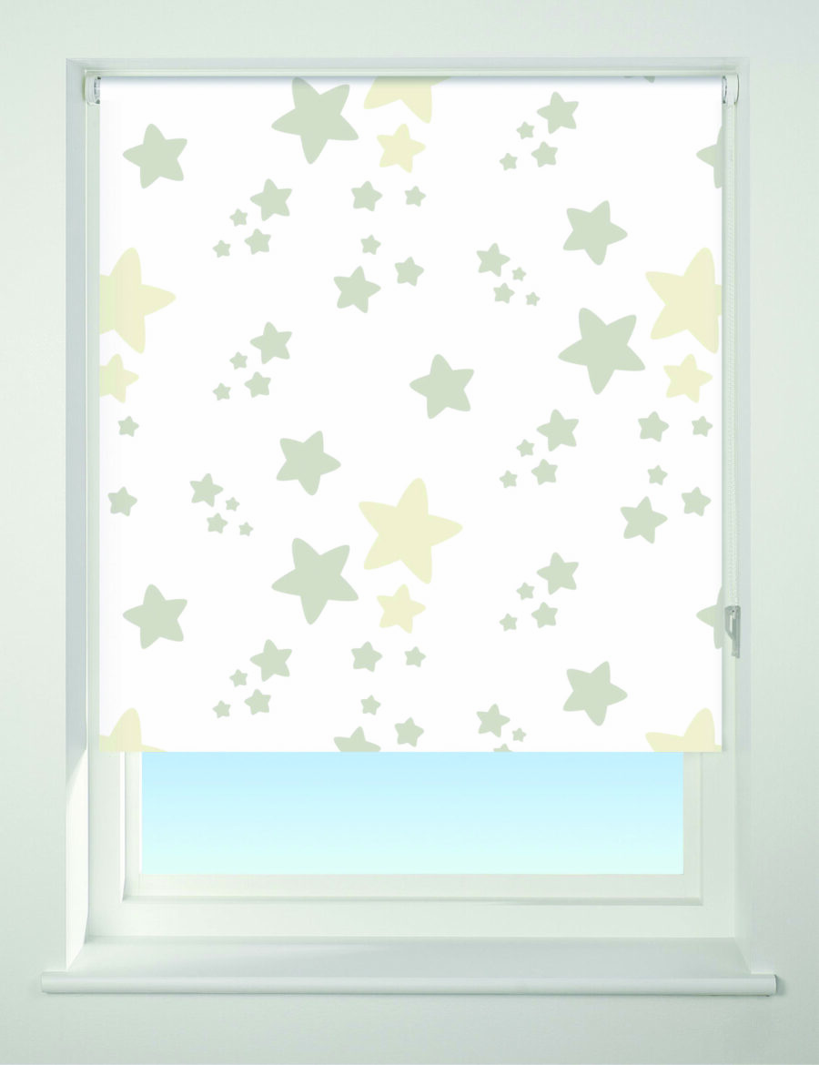 Twinkle Twinkle Blackout Roller Blind Neutral