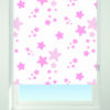 Twinkle Twinkle Blackout Roller Blind Pink - Image 2