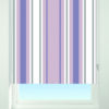 Stripe Blackout Roller Blind Purple - Image 2