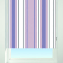 Stripe Blackout Roller Blind Purple