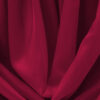 Plain Voile Beaded Swag Red - Image 3