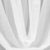 Plain Voile Beaded Swag White - Image 3